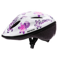 Kask rowerowy Meteor White Flowers