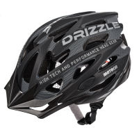 Kask rowerowy Meteor Drizzle czarno-szary